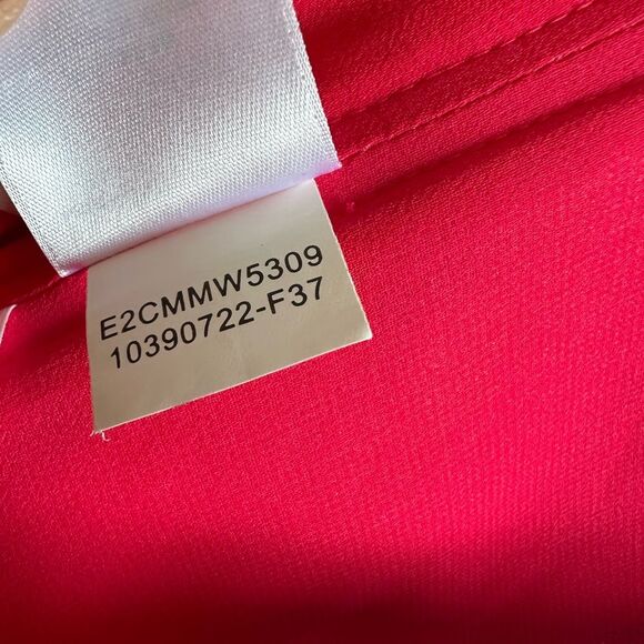 RACHEL Rachel Roy Meet Me In Montauk Strawberry Open Back Cocktail Mini Dress 2 - Picture 8 of 8